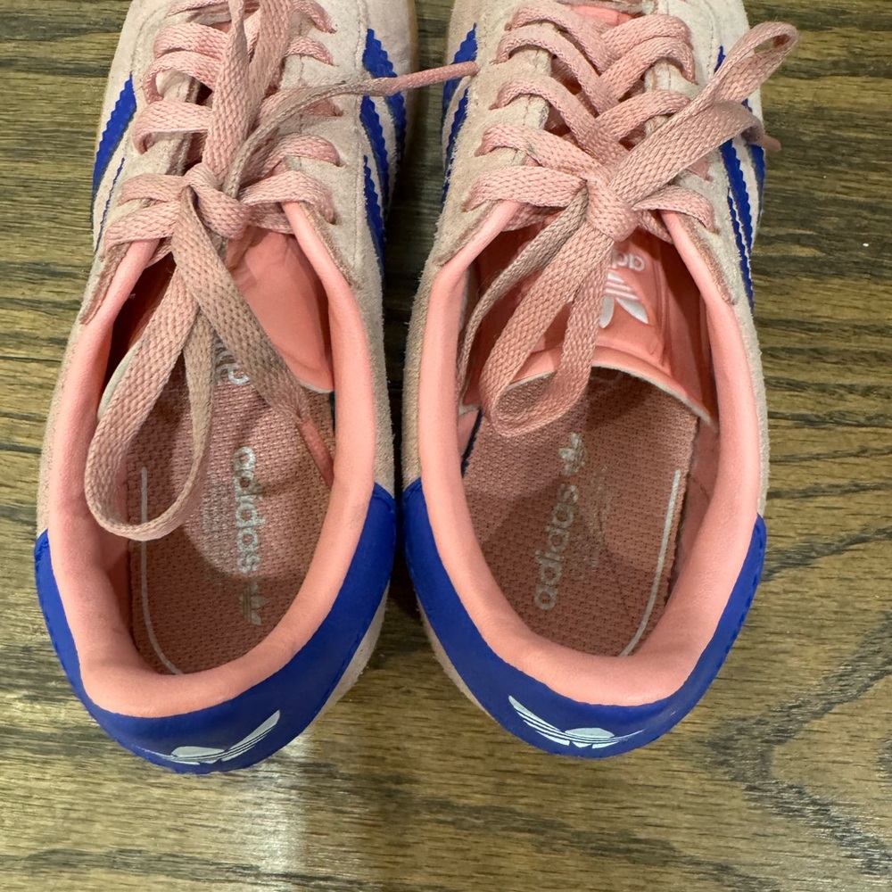 adidas Kids Sneakers Pink and Blue - Picture 7 of 8